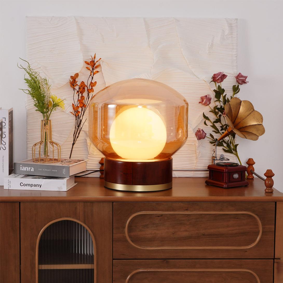 Brinox Wood Artistic Table lamp