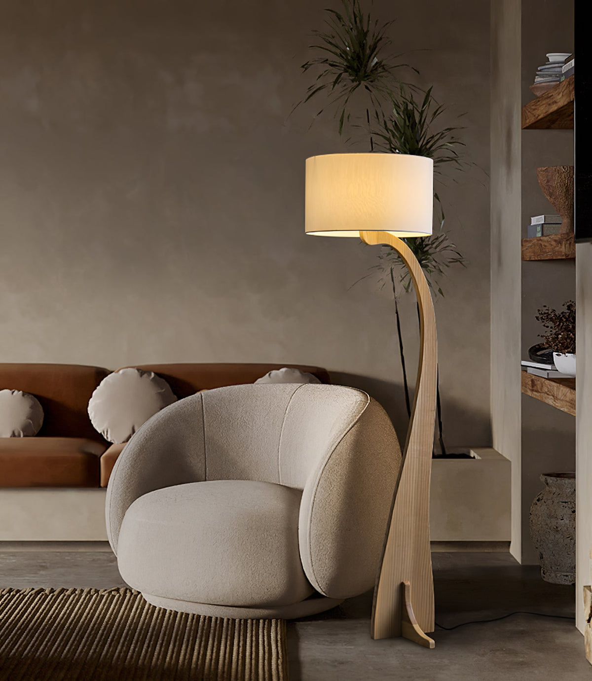 Viraineria Nordic Arc Floor Lamp