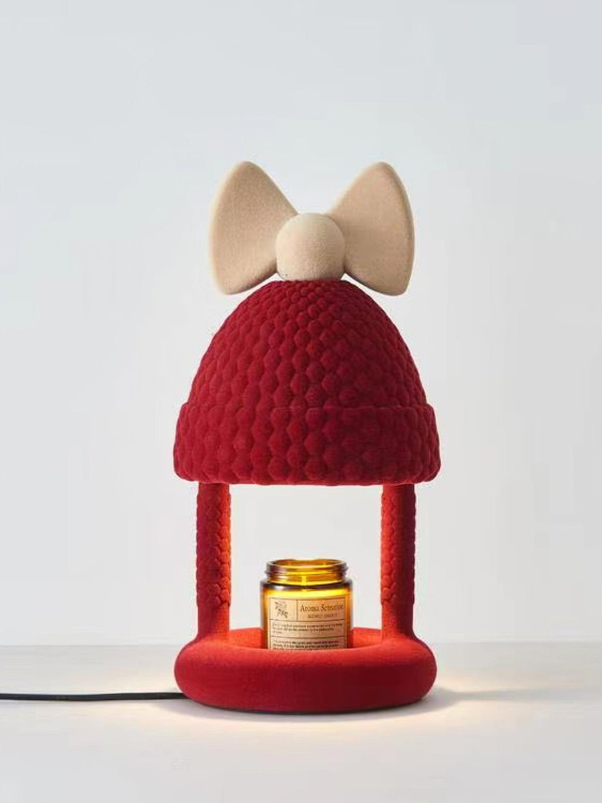 Zarinil Flocked Resin Playful Table Lamp