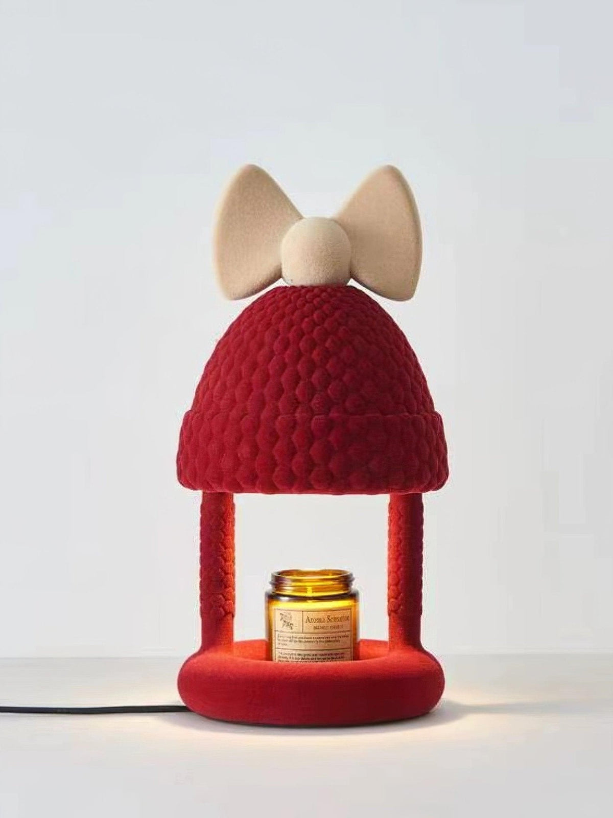 Zarinil Flocked Resin Playful Table Lamp