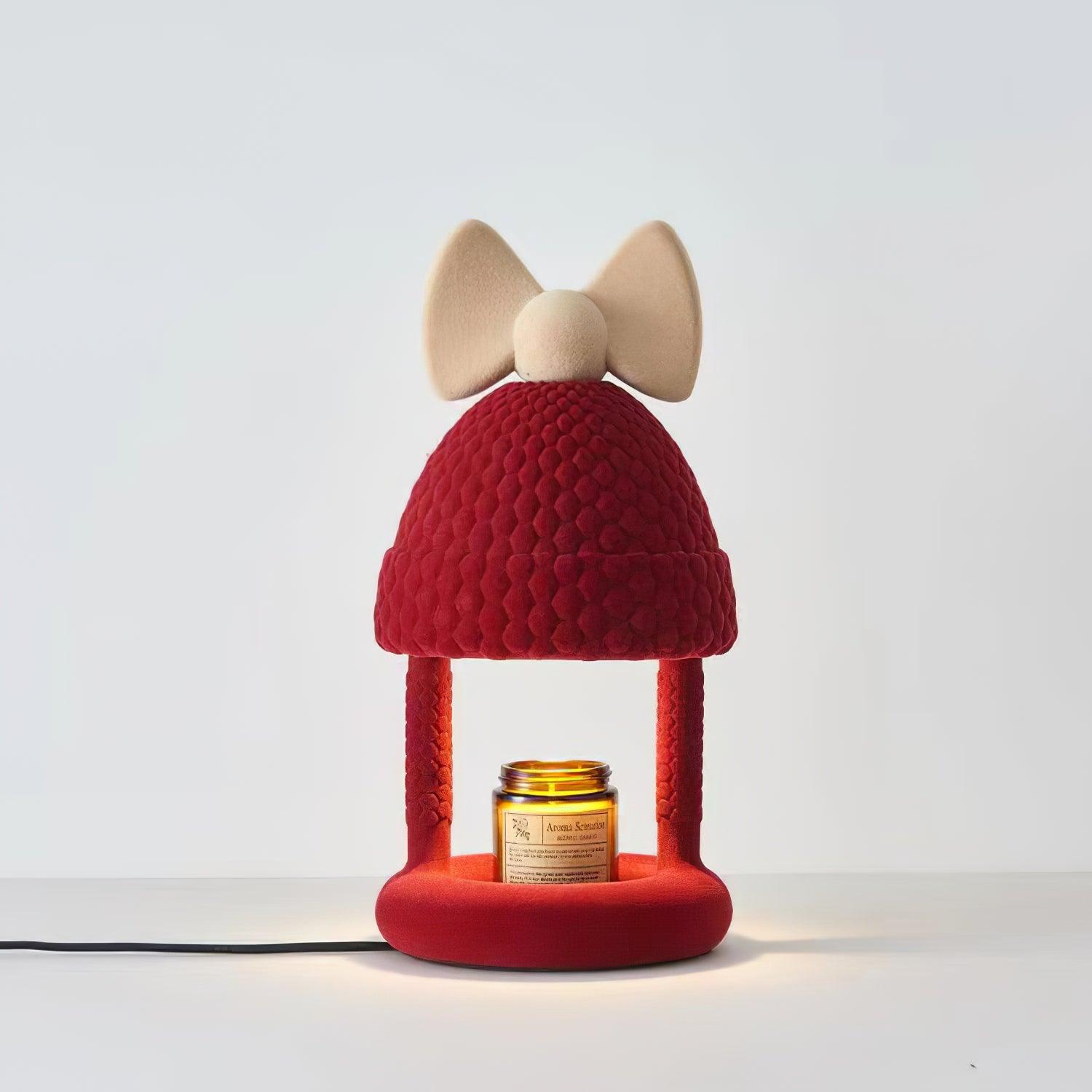 Zarinil Flocked Resin Playful Table Lamp