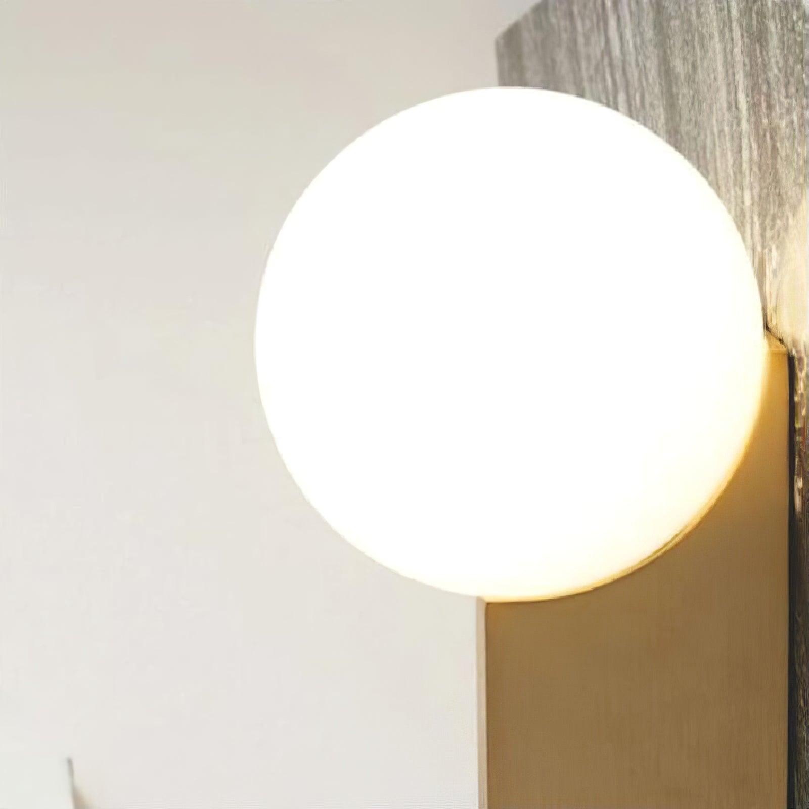 Liorarelle Wall Lamp Glass Globe Sculptural