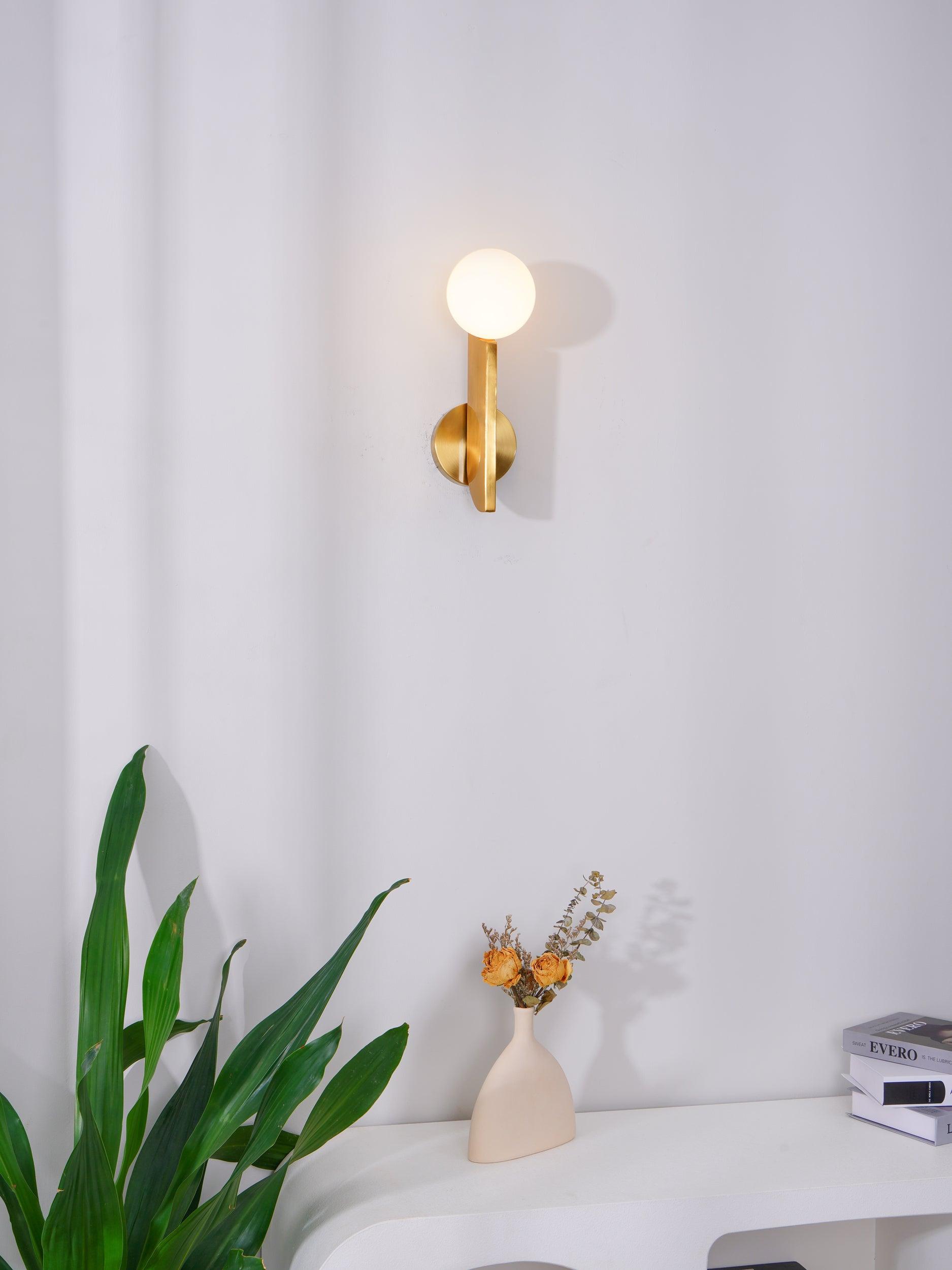 Liorarelle Wall Lamp Glass Globe Sculptural