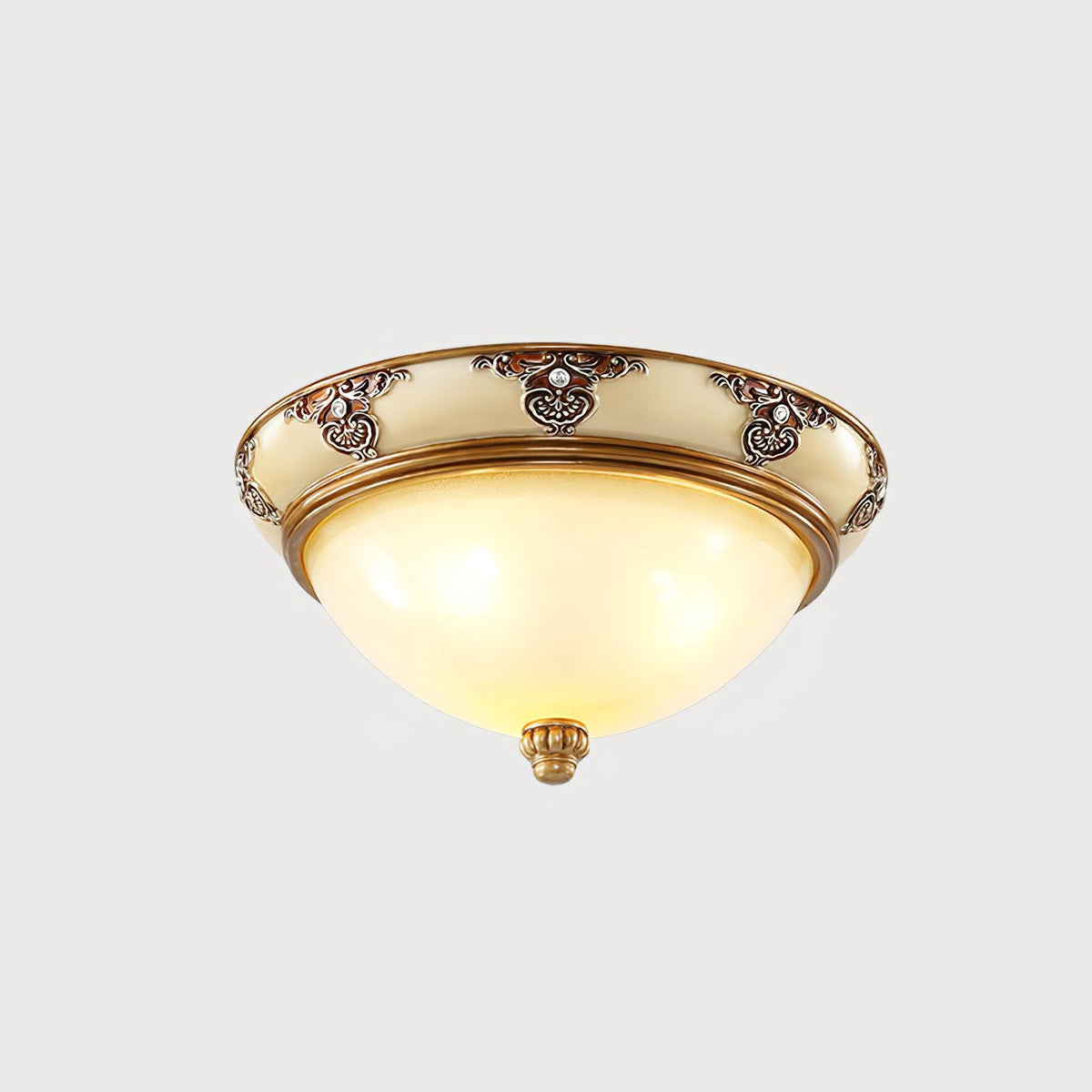 Eiriveon Ceiling Lamp Frosted Glass Antique Vintage