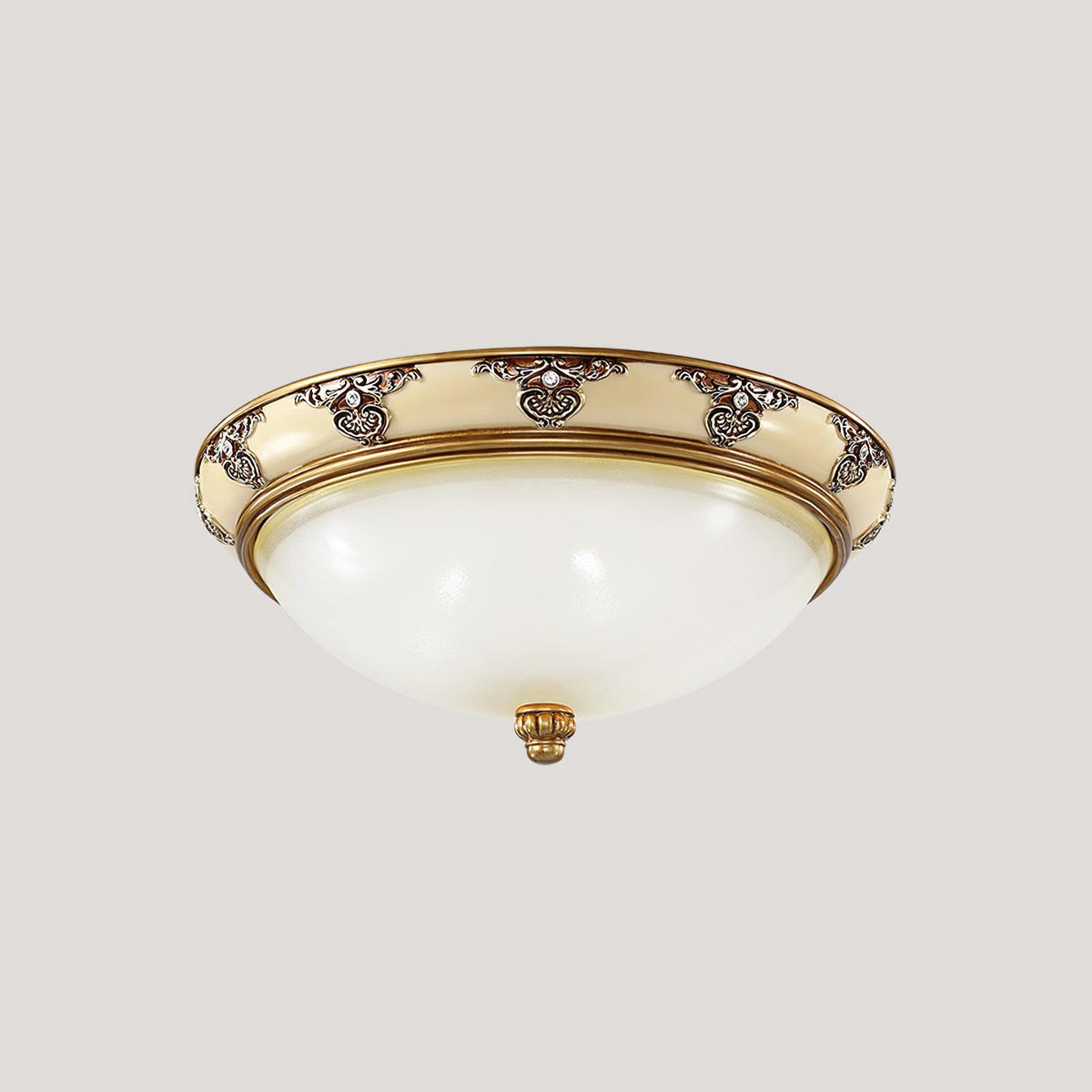 Eiriveon Ceiling Lamp Frosted Glass Antique Vintage