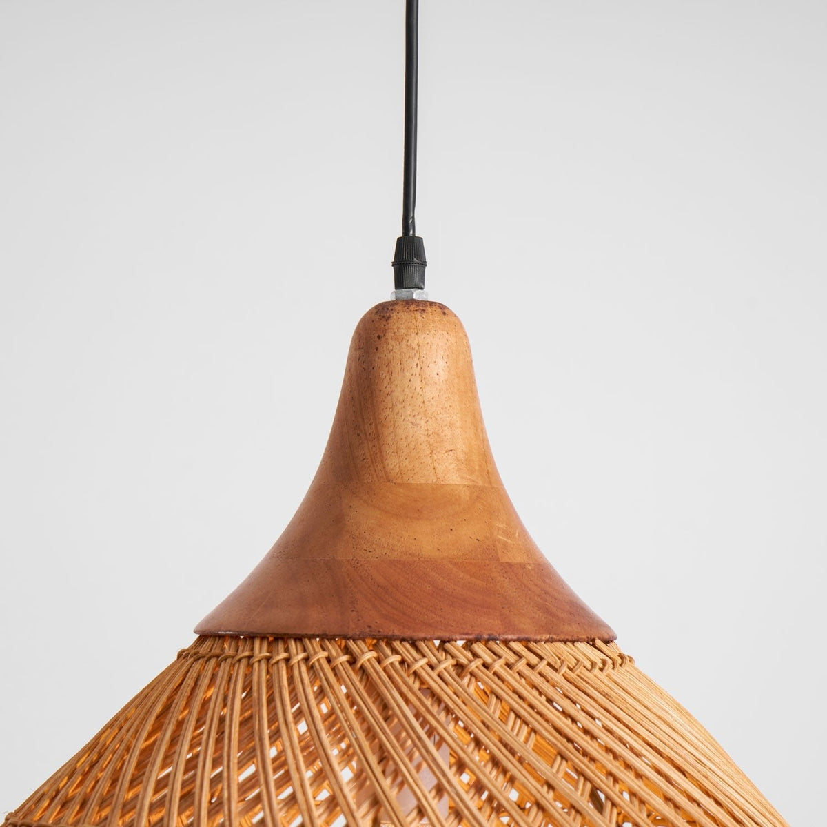 Clairstone Rattan Pendant Light