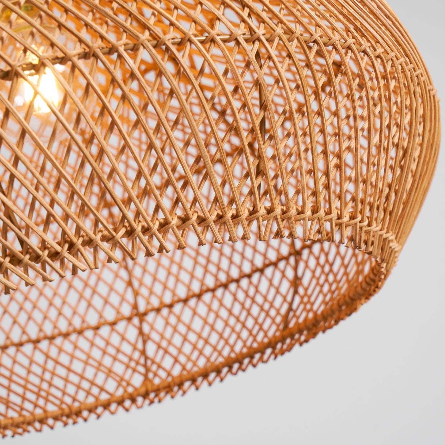 Clairstone Rattan Pendant Light