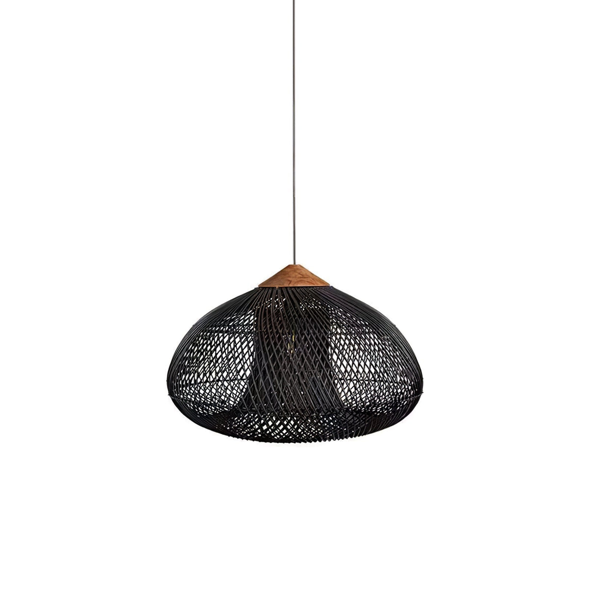 Canirora Pendant Lamp Rattan Swag Woven