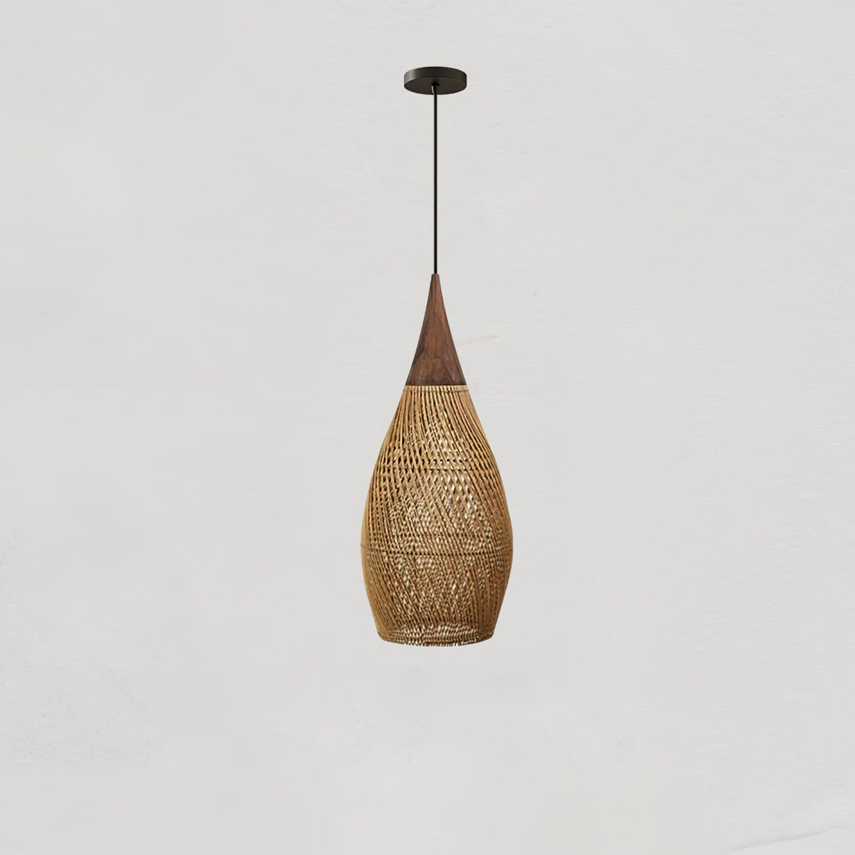 Clairstone Rattan Pendant Light