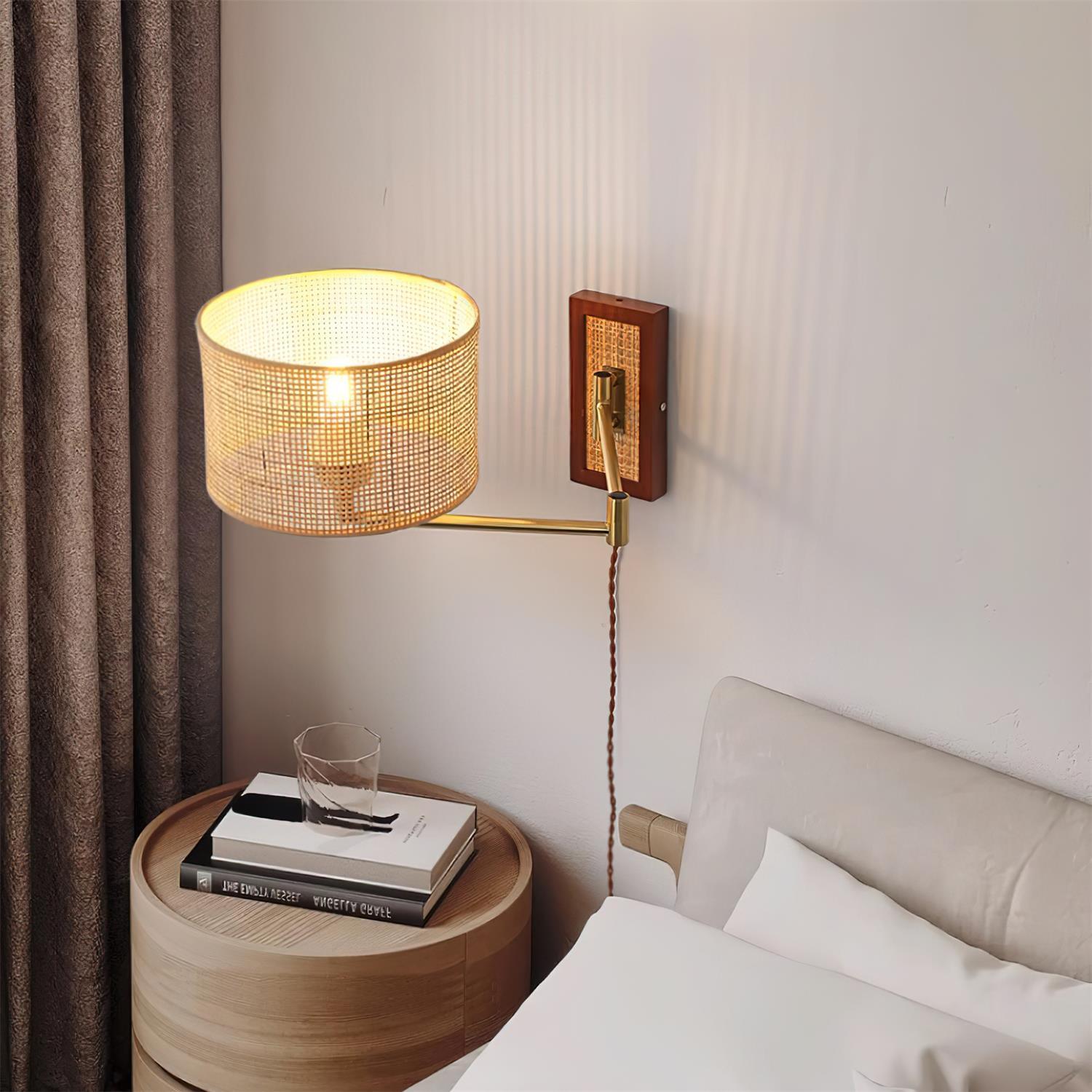 Rivaro Swing Arm Wall Lamp - Neutral Decor