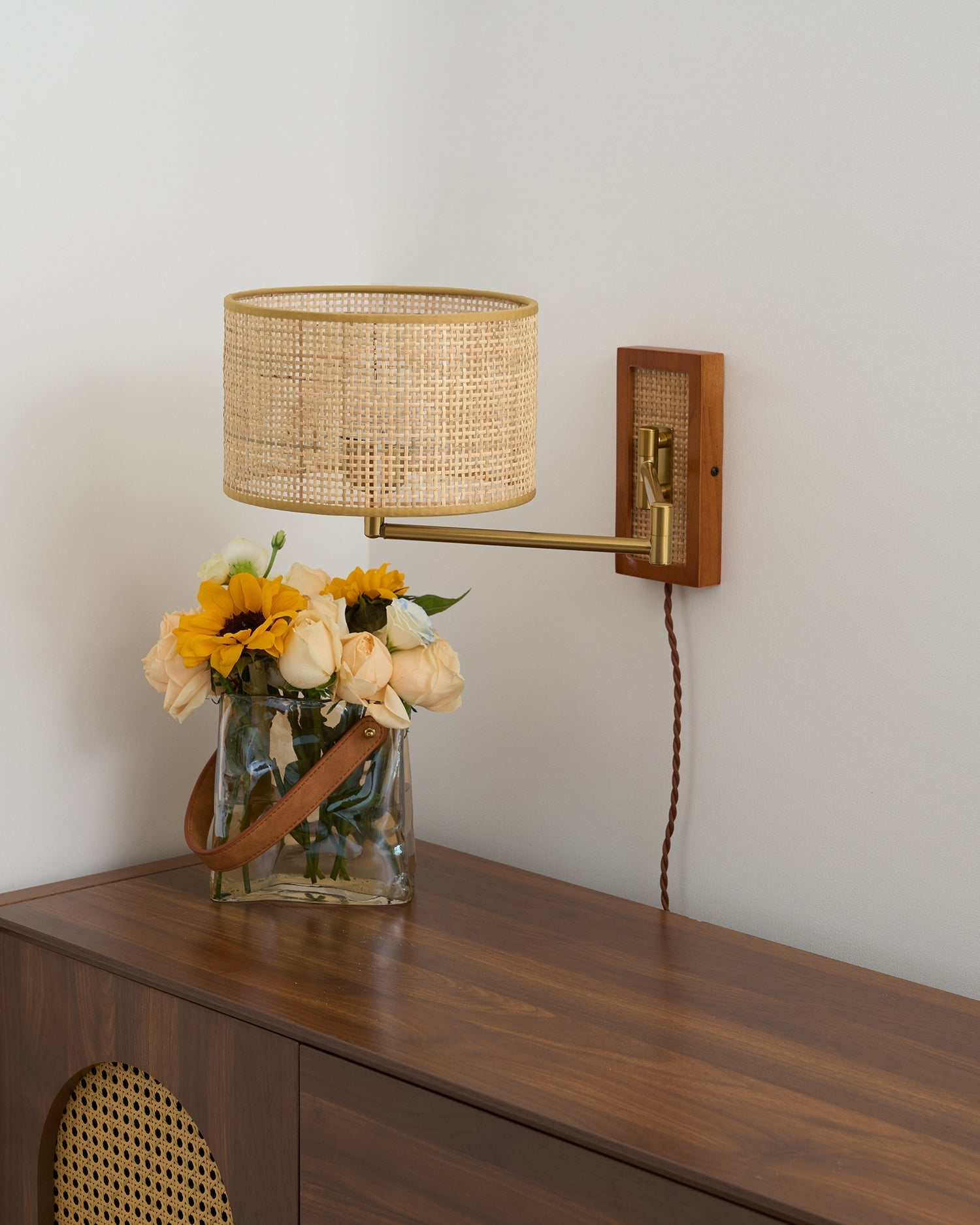 Rivaro Swing Arm Wall Lamp - Neutral Decor
