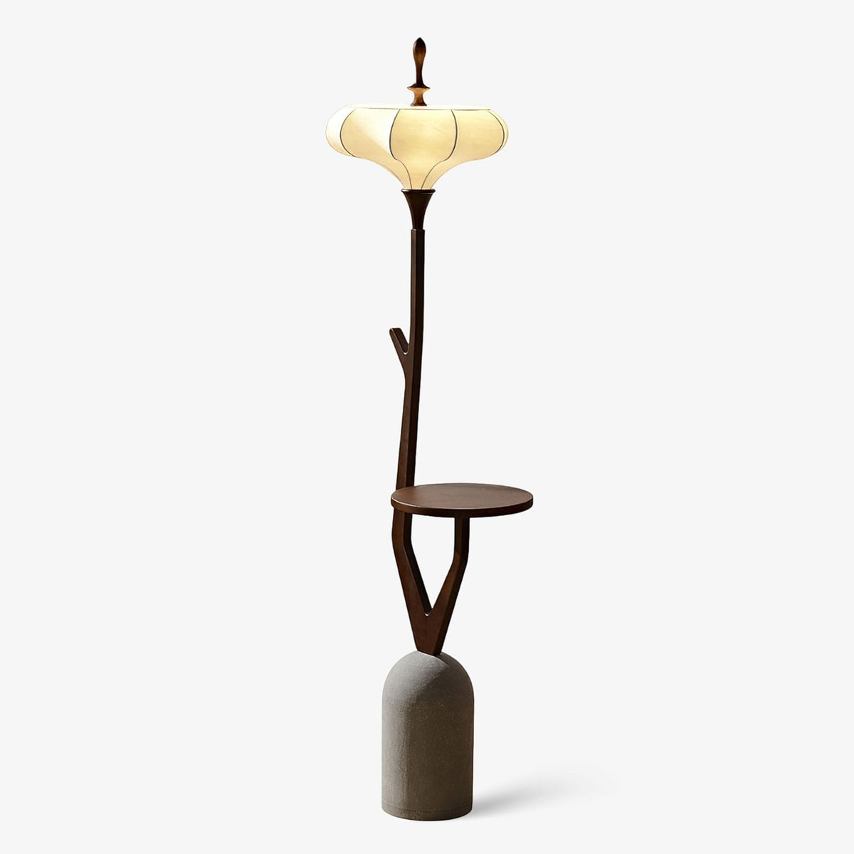 Flor Fashion Wood Floor Lamp