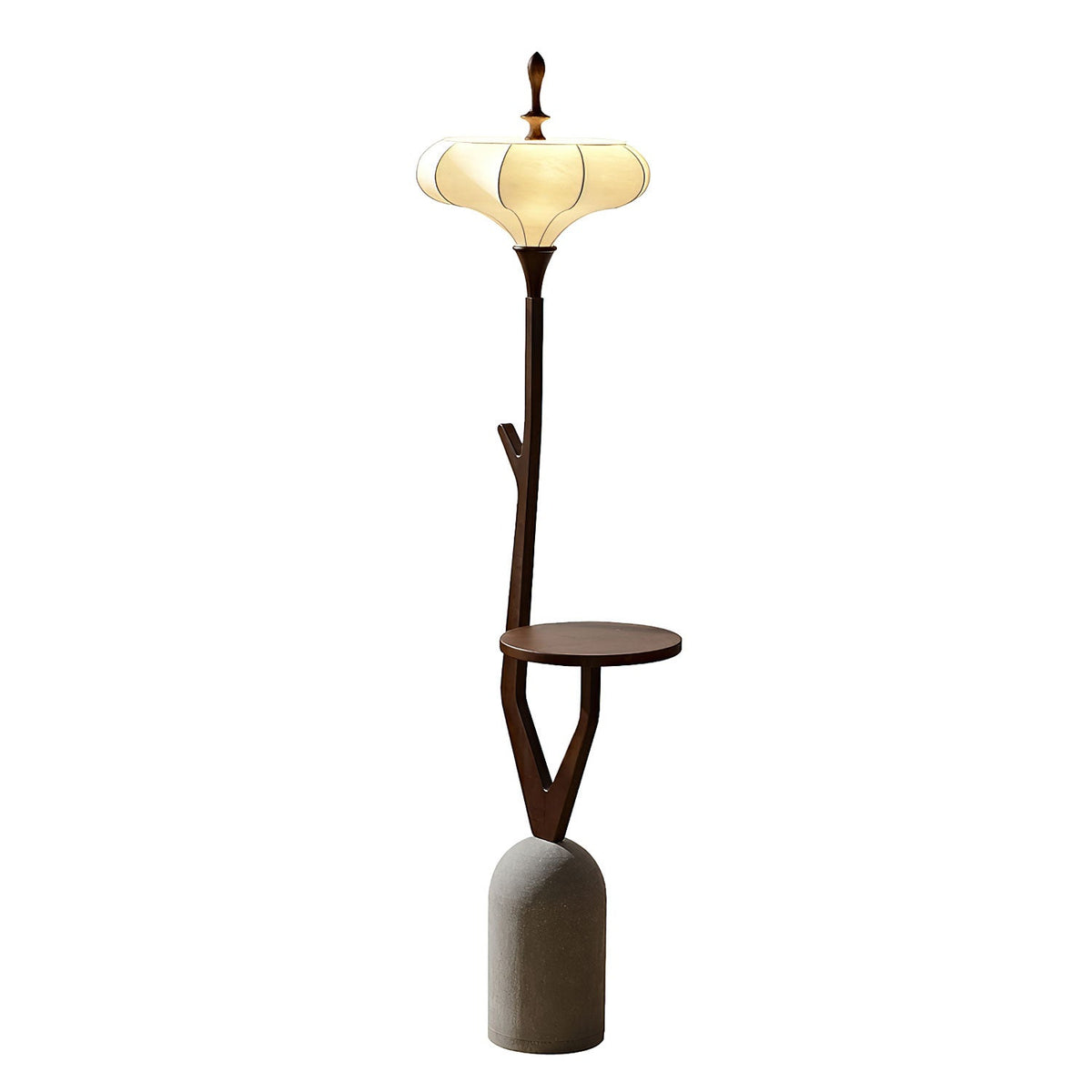 Flor Fashion Wood Floor Lamp