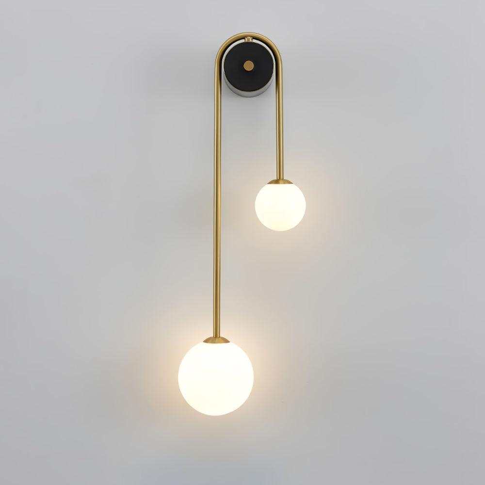 Raphael Brass Arc Wall Light