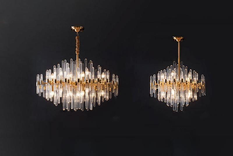 Solara Chandelier Antique Brass Starburst - Neutral Decor