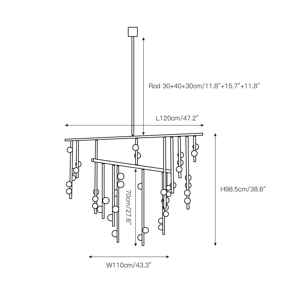 Rivoian Chandelier