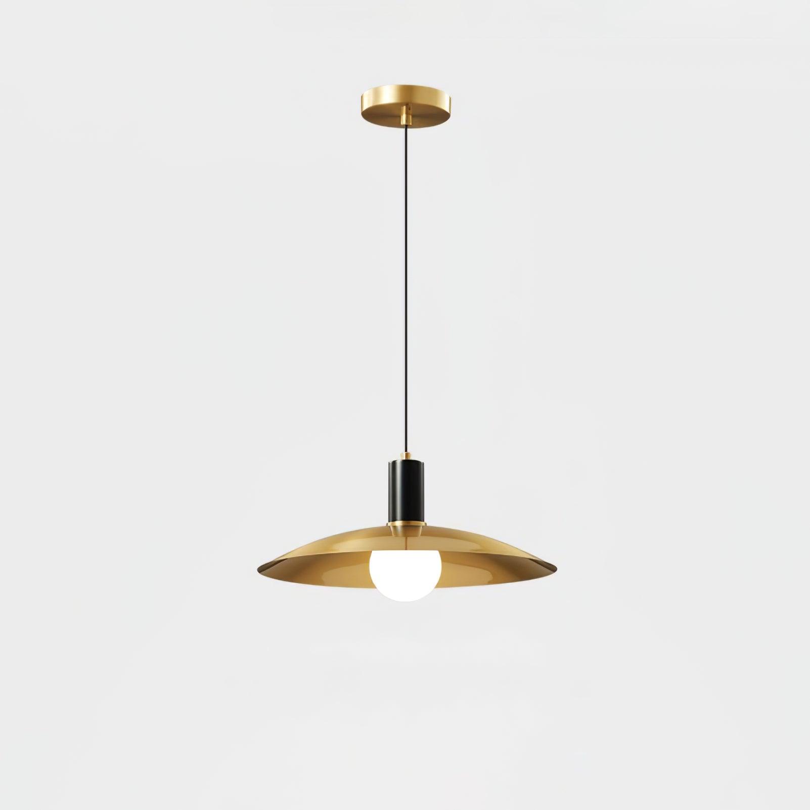 Thalora Brass & Glass Classic Pendant Lamp