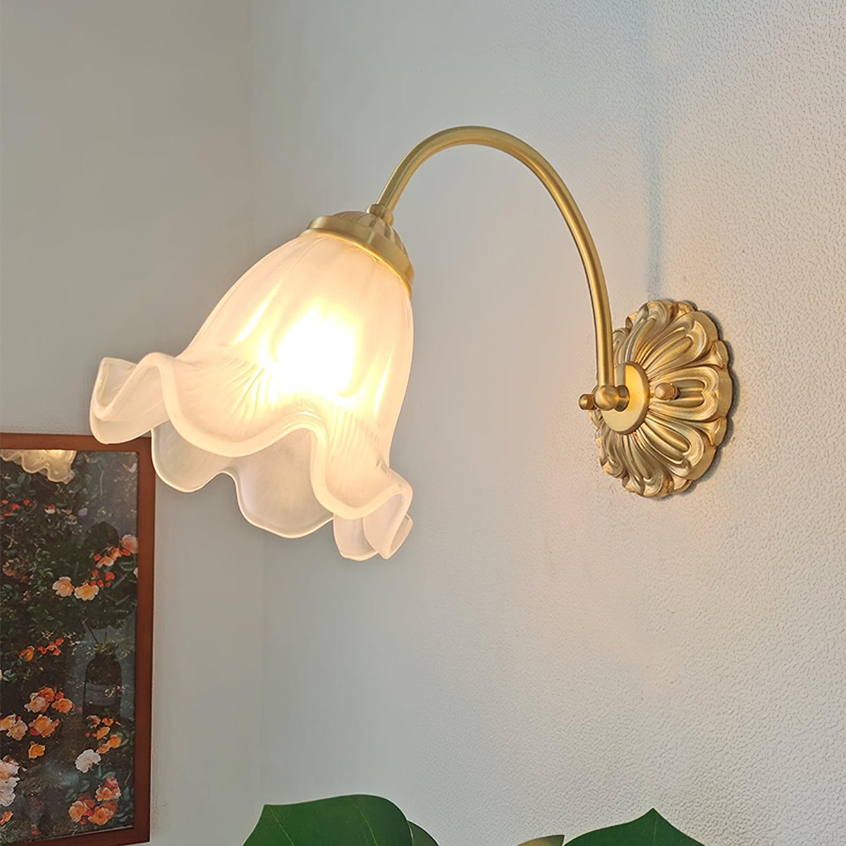 Celereria Vintage Glass Sconce