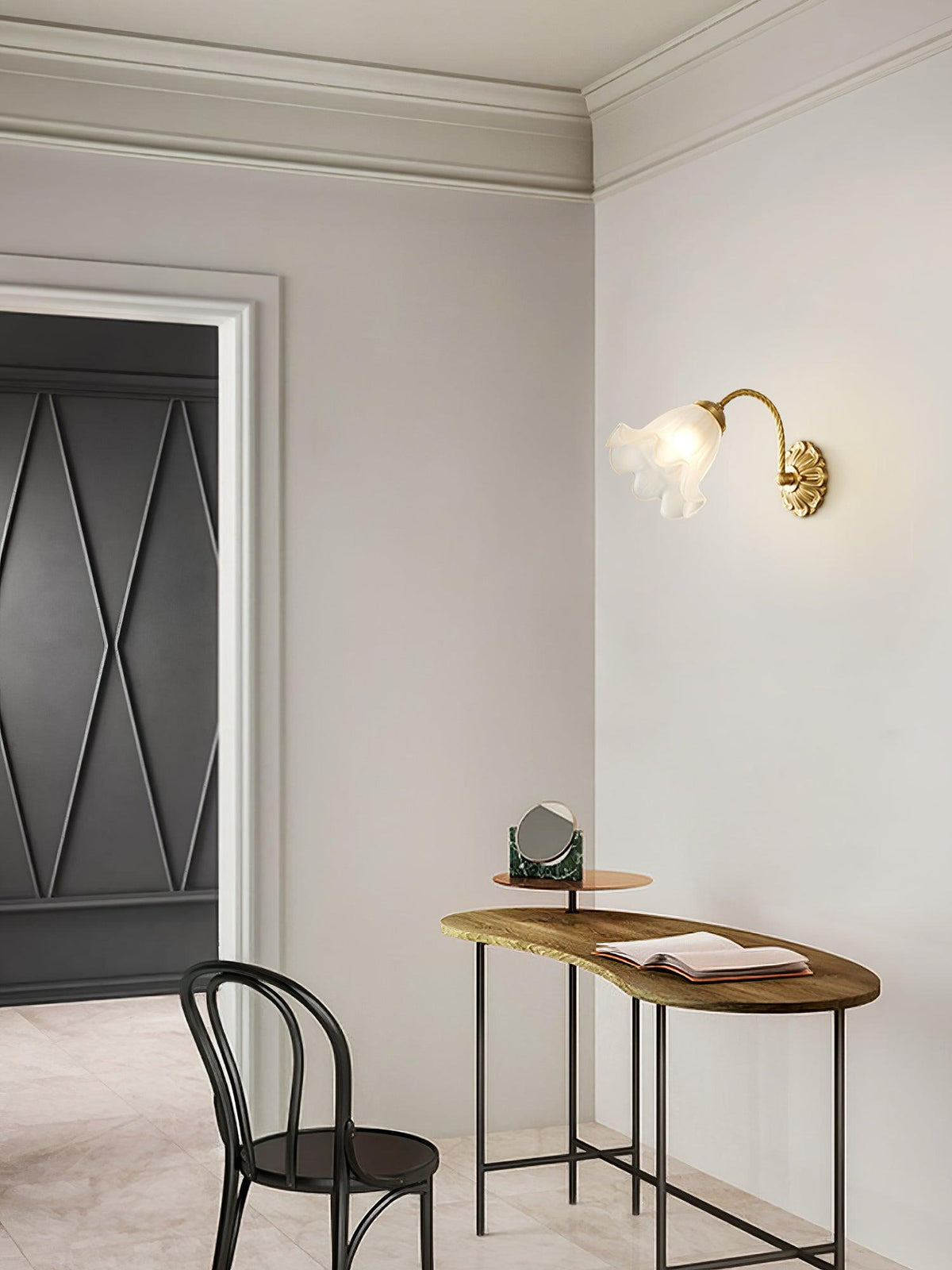 Celereria Vintage Glass Sconce