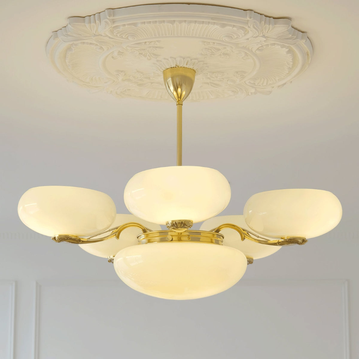 Ethan Luxury Glass Chandelier