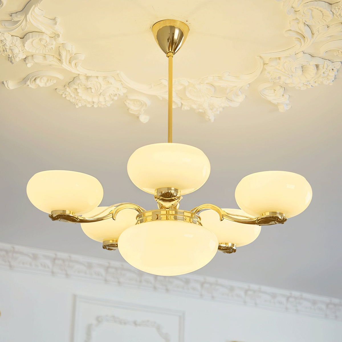 Ethan Luxury Glass Chandelier