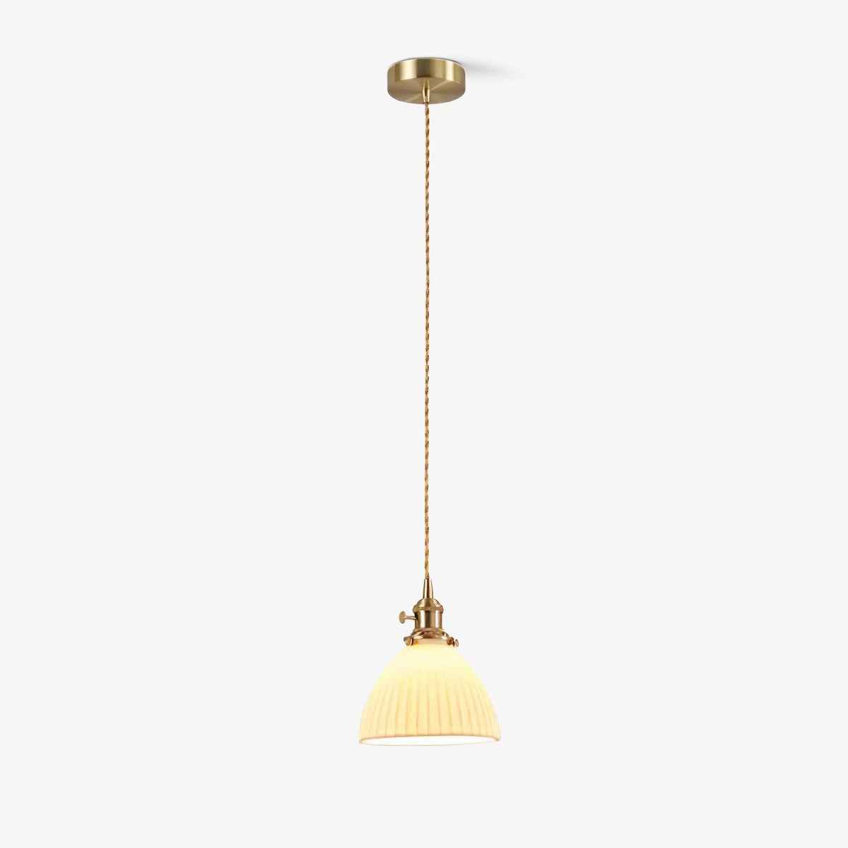 Ornoryra Vintage Glass Pendant Light