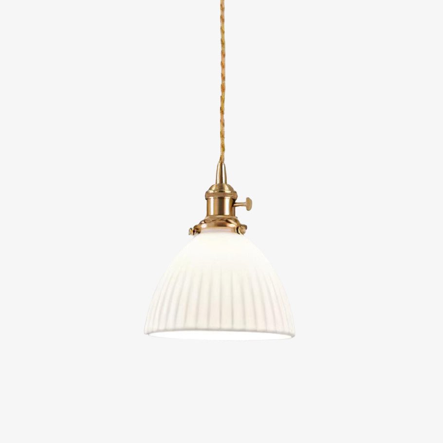 Ornoryra Vintage Glass Pendant Light