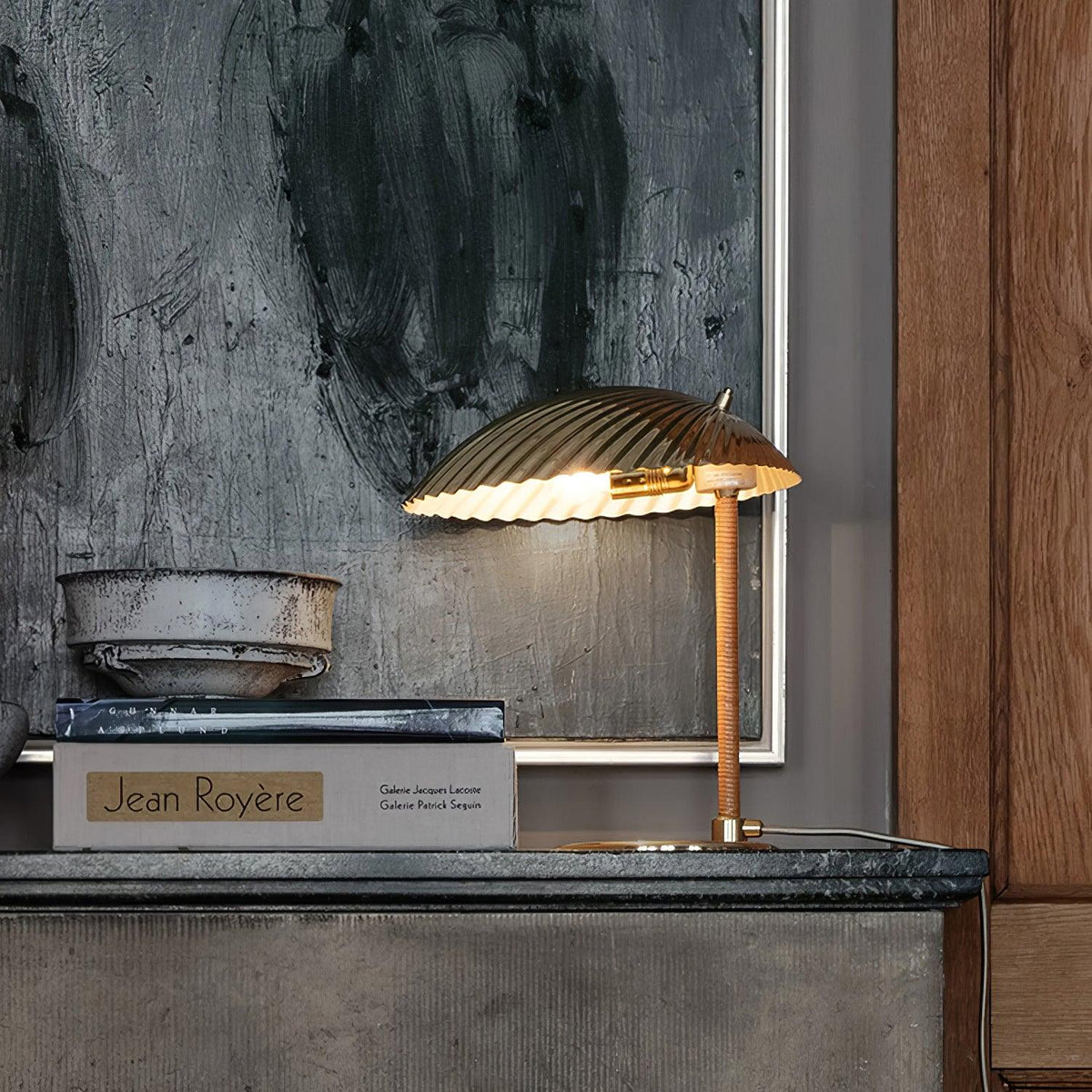 Zorare Brass Glam Table Lamp