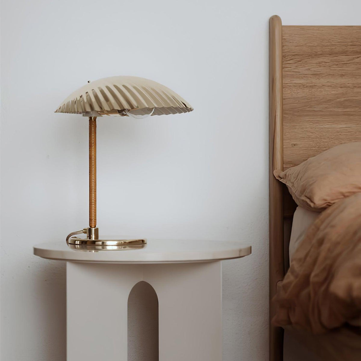 Zorare Brass Glam Table Lamp