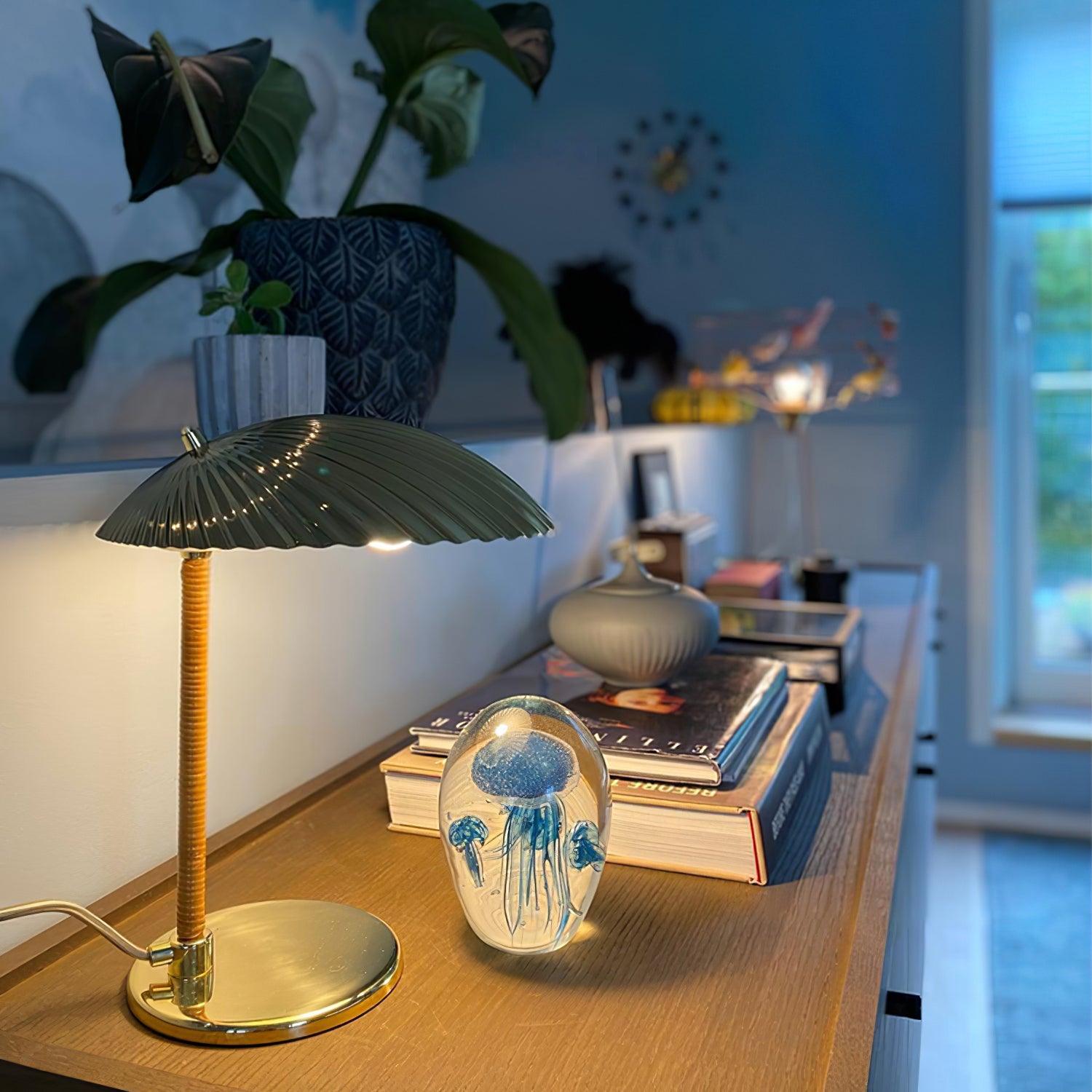 Zorare Brass Glam Table Lamp