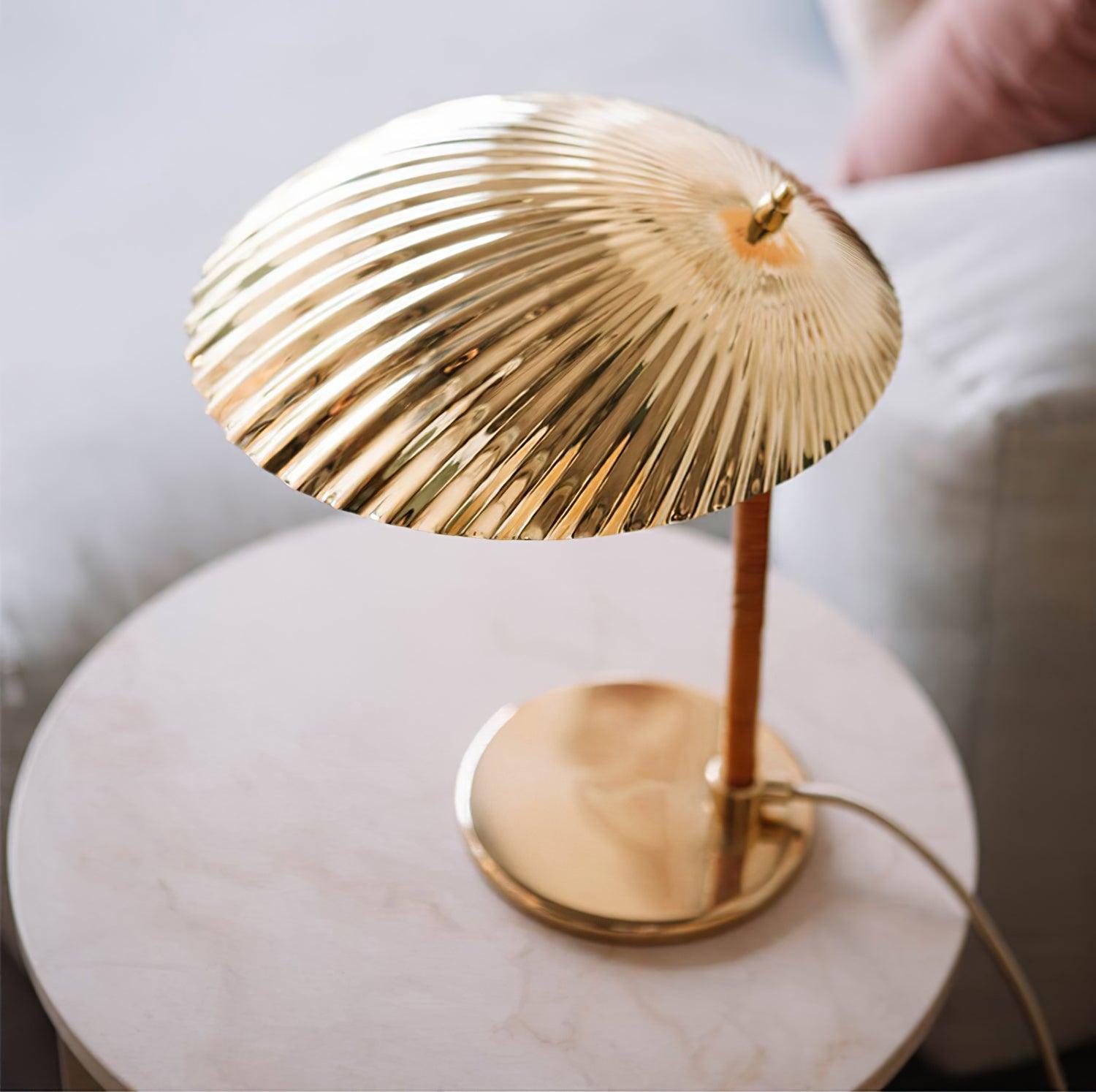 Zorare Brass Glam Table Lamp