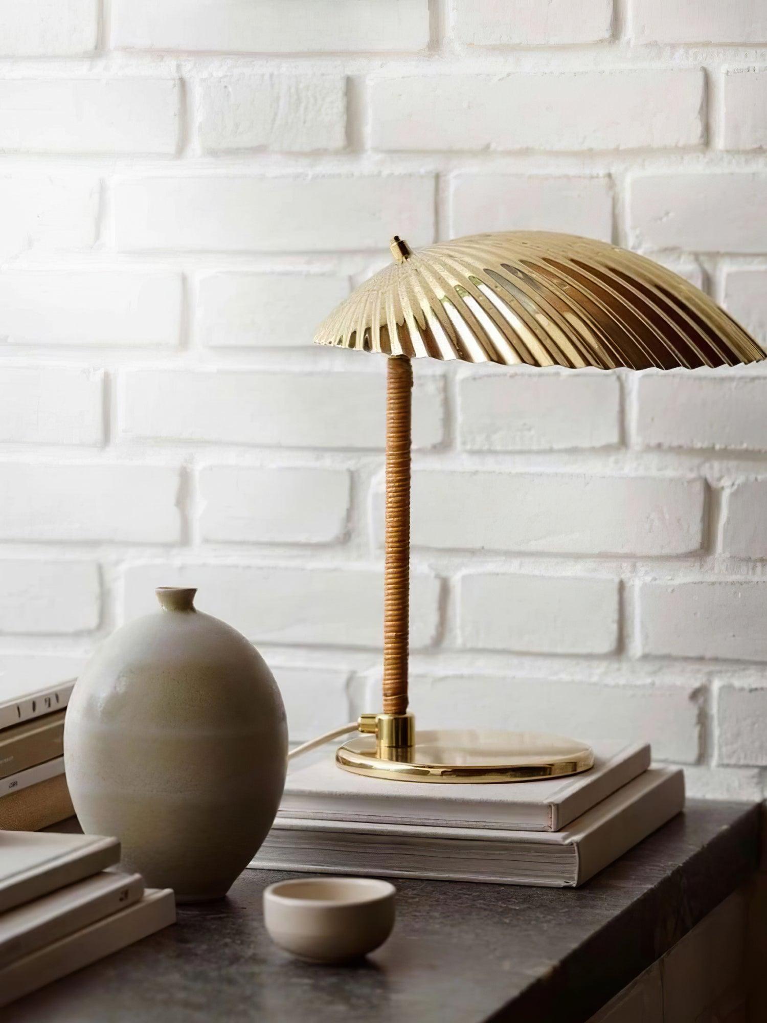 Zorare Brass Glam Table Lamp