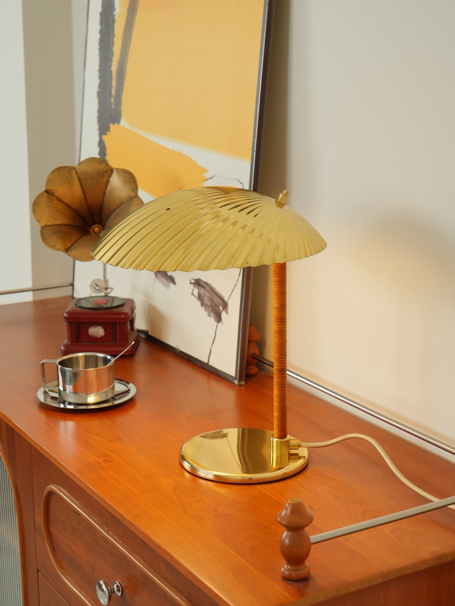Zorare Brass Glam Table Lamp