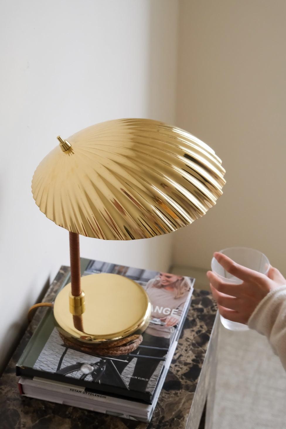 Zorare Brass Glam Table Lamp