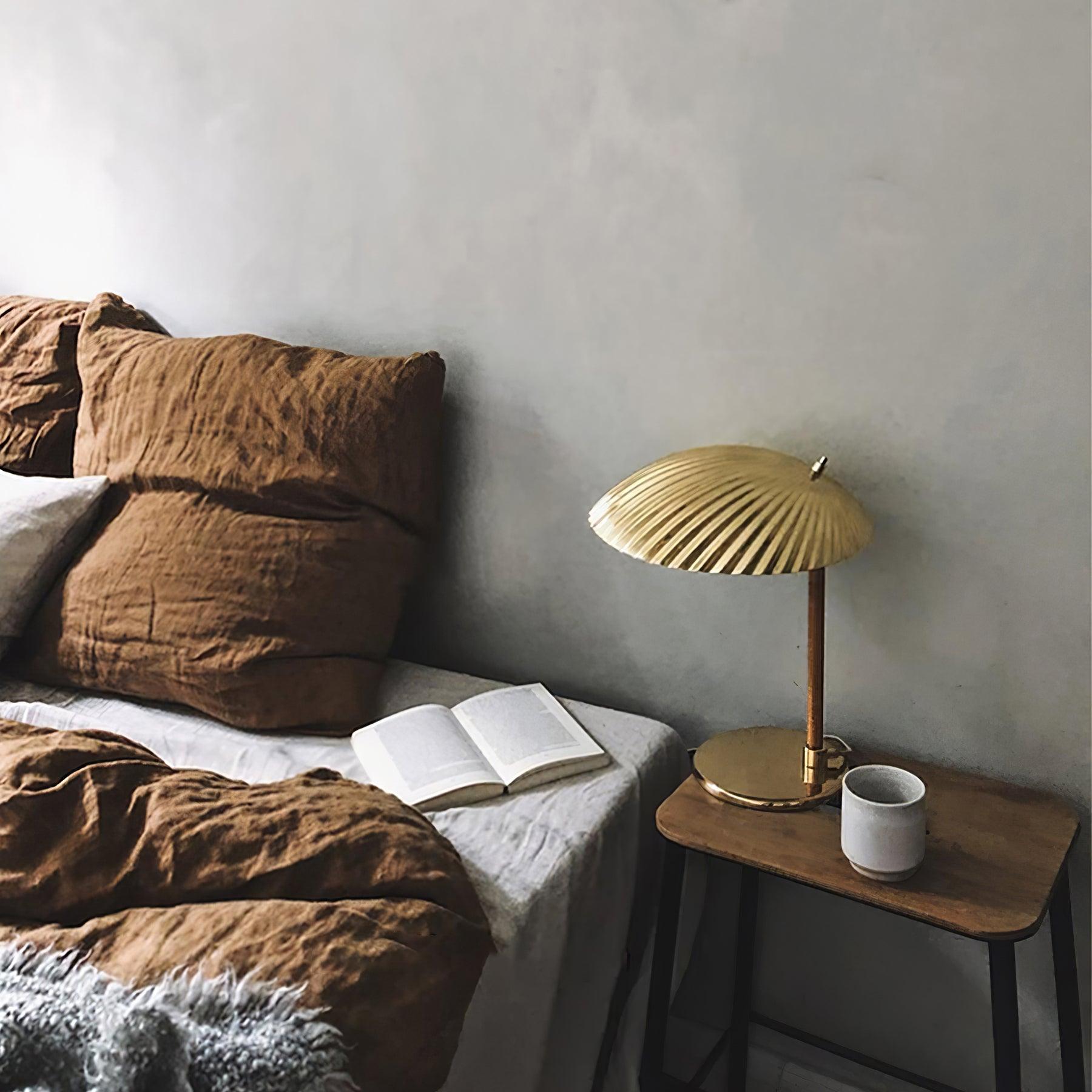 Zorare Brass Glam Table Lamp