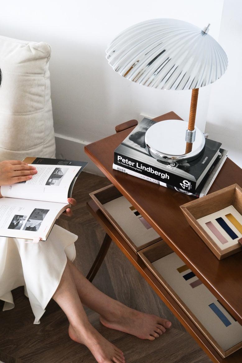 Zorare Brass Glam Table Lamp