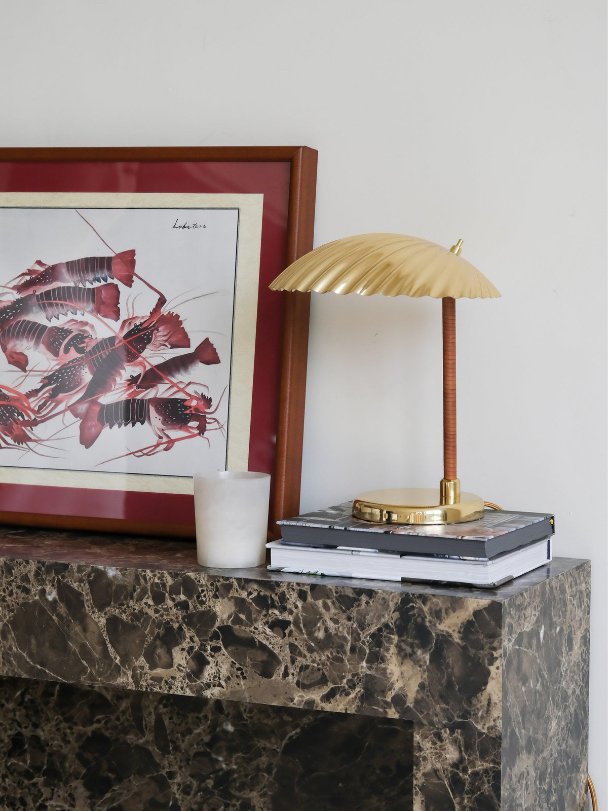 Zorare Brass Glam Table Lamp
