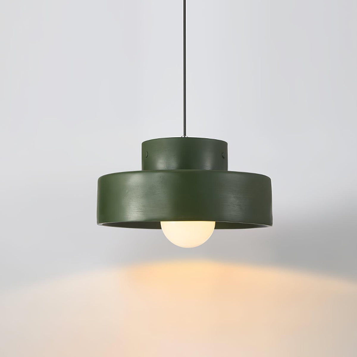 Calen Pendant Lamp Double Layers Resin