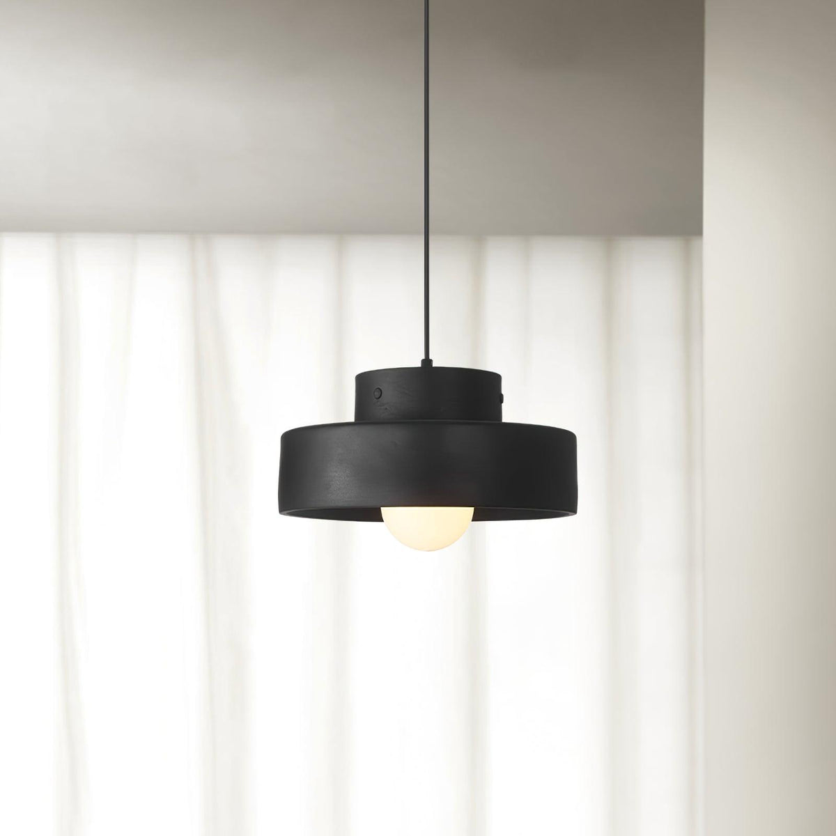 Calen Pendant Lamp Double Layers Resin