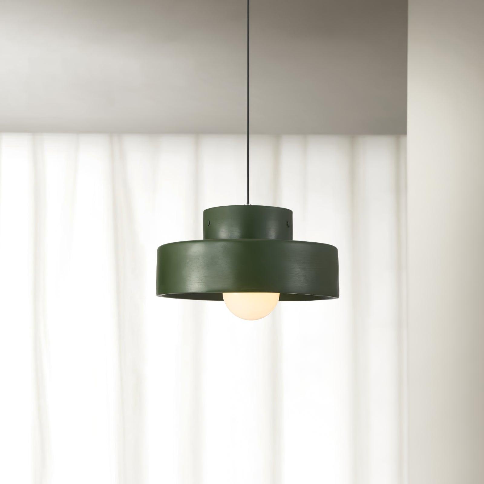 Calen Pendant Lamp Double Layers Resin