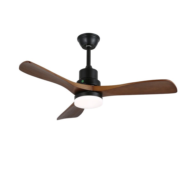 Rininena Modern Wood Ceiling Fan Light