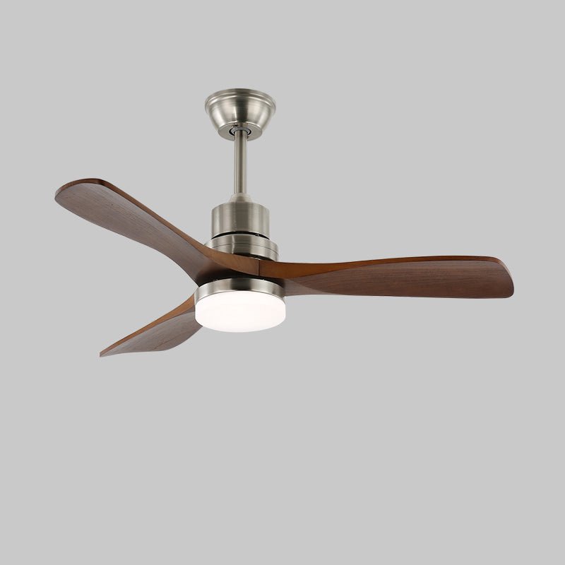 Rininena Modern Wood Ceiling Fan Light
