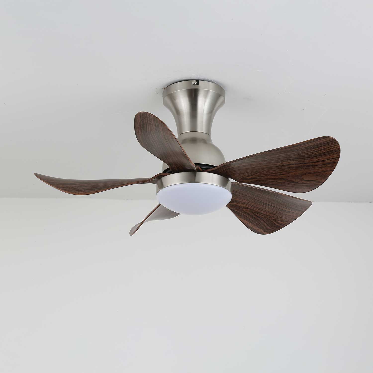 Novaro Modern Wood Ceiling Fan Light