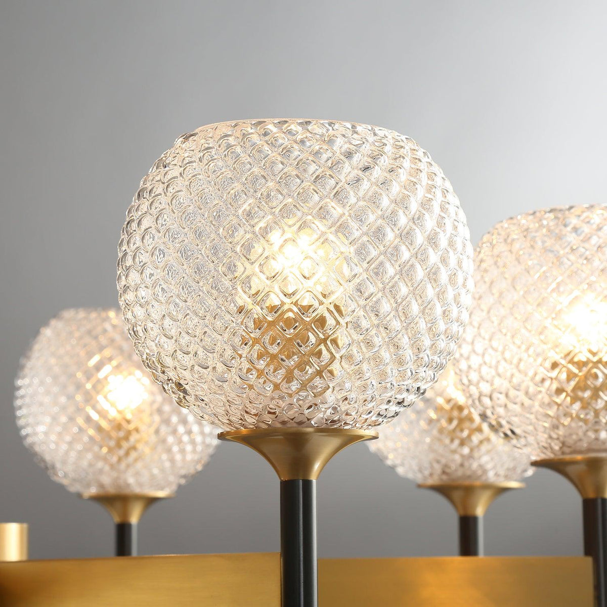 Glint Modern Brass Chandelier