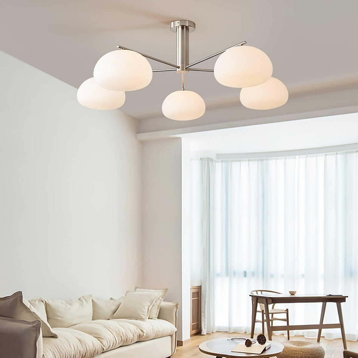 Celeneon Luxe Glass Chandelier