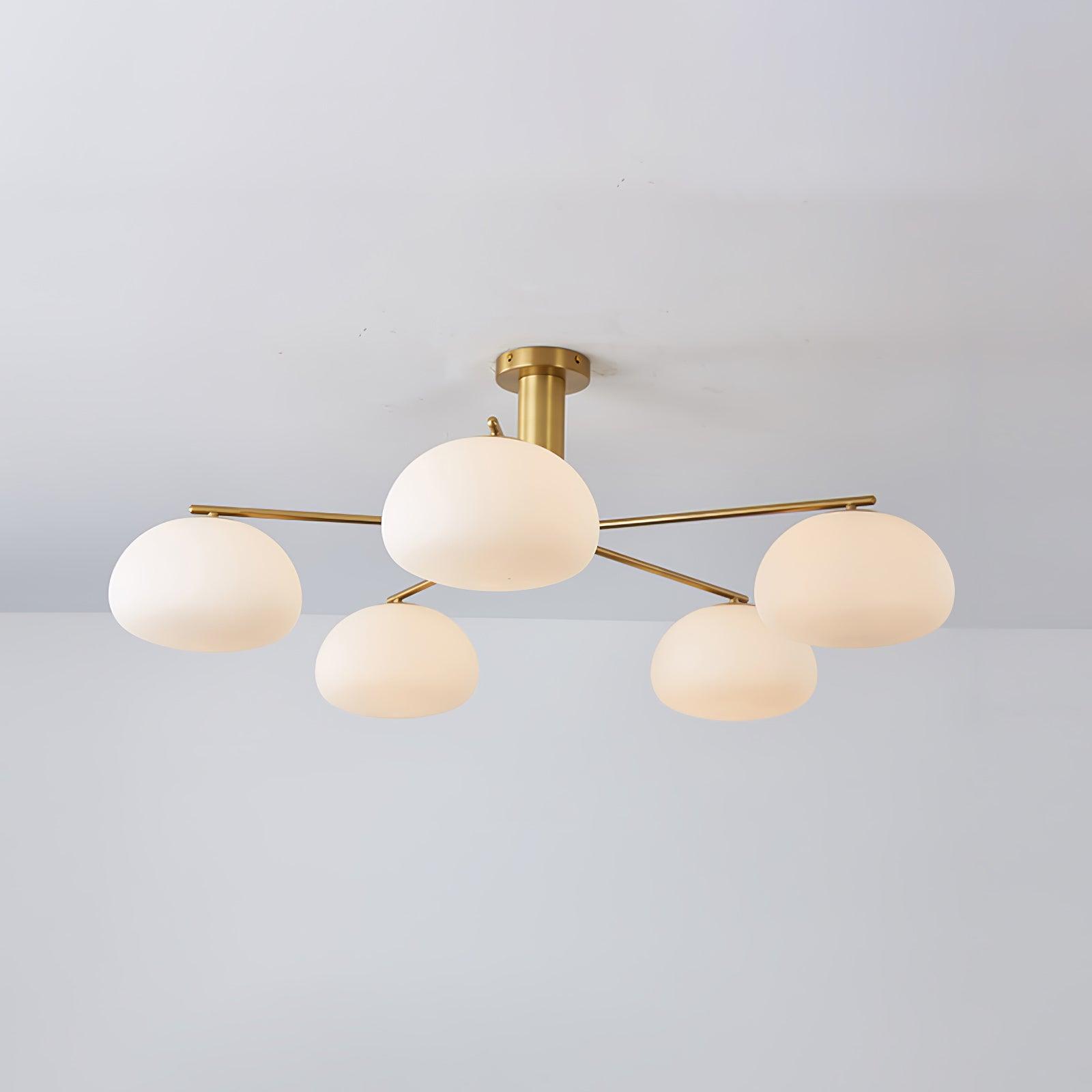 Celeneon Luxe Glass Chandelier