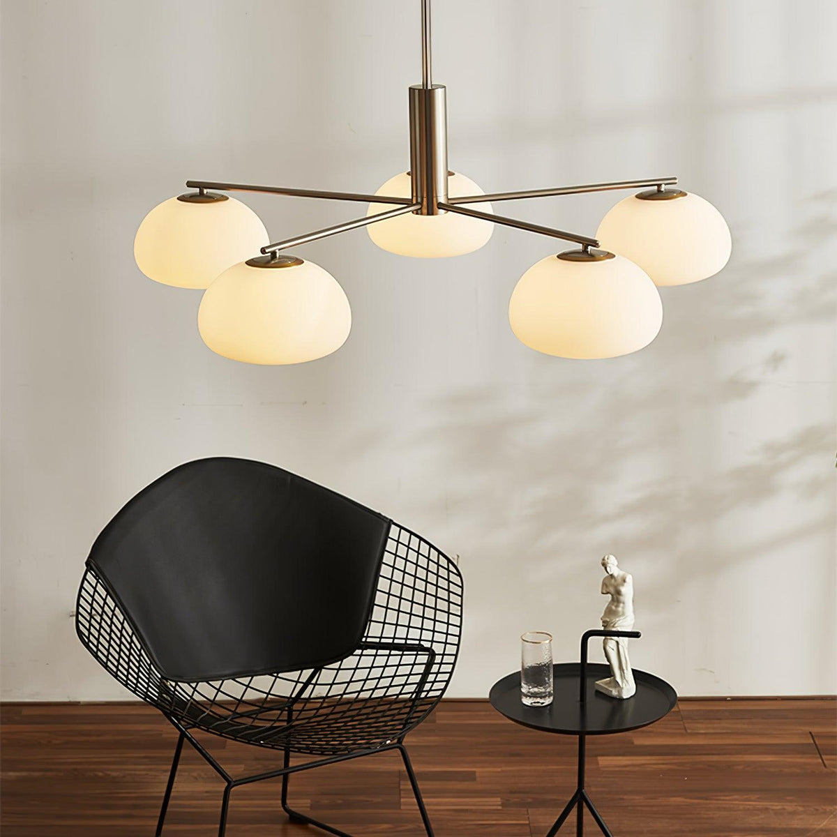 Celeneon Luxe Glass Chandelier