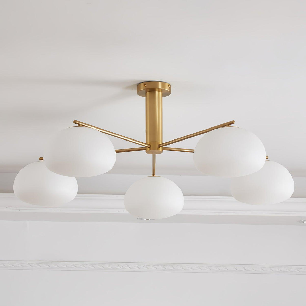 Celeneon Luxe Glass Chandelier