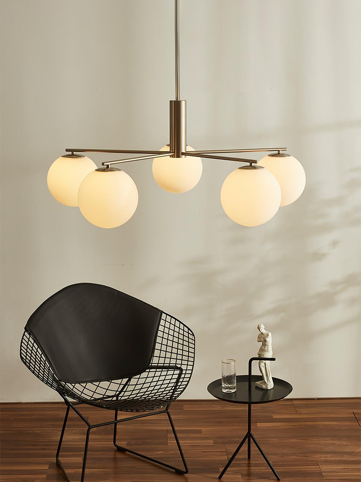 Celeneon Luxe Glass Chandelier