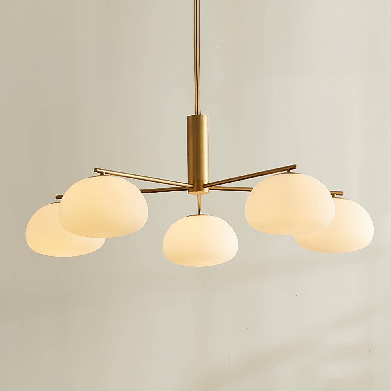 Celeneon Luxe Glass Chandelier
